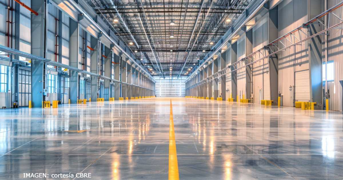 El mercado inmobiliario industrial rompe récord de absorción en CDMX