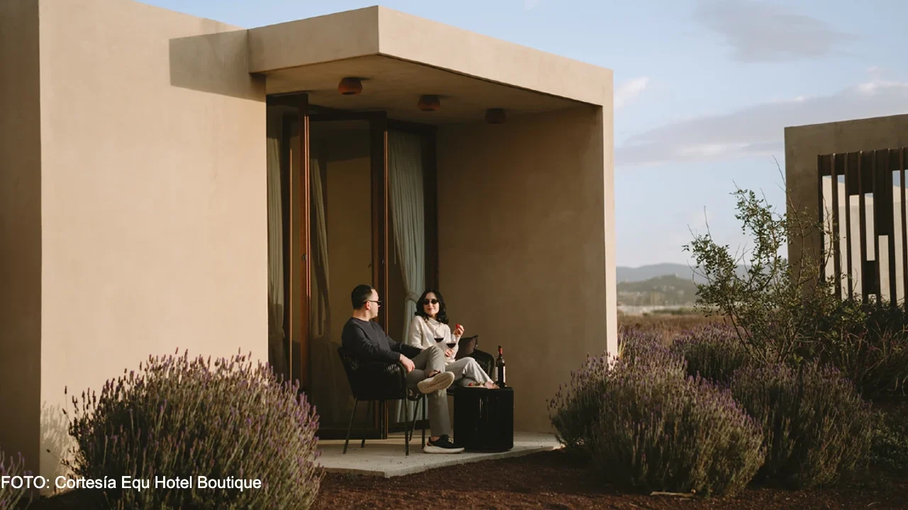 Equ Hotel Boutique, un refugio en el Valle de Guadalupe