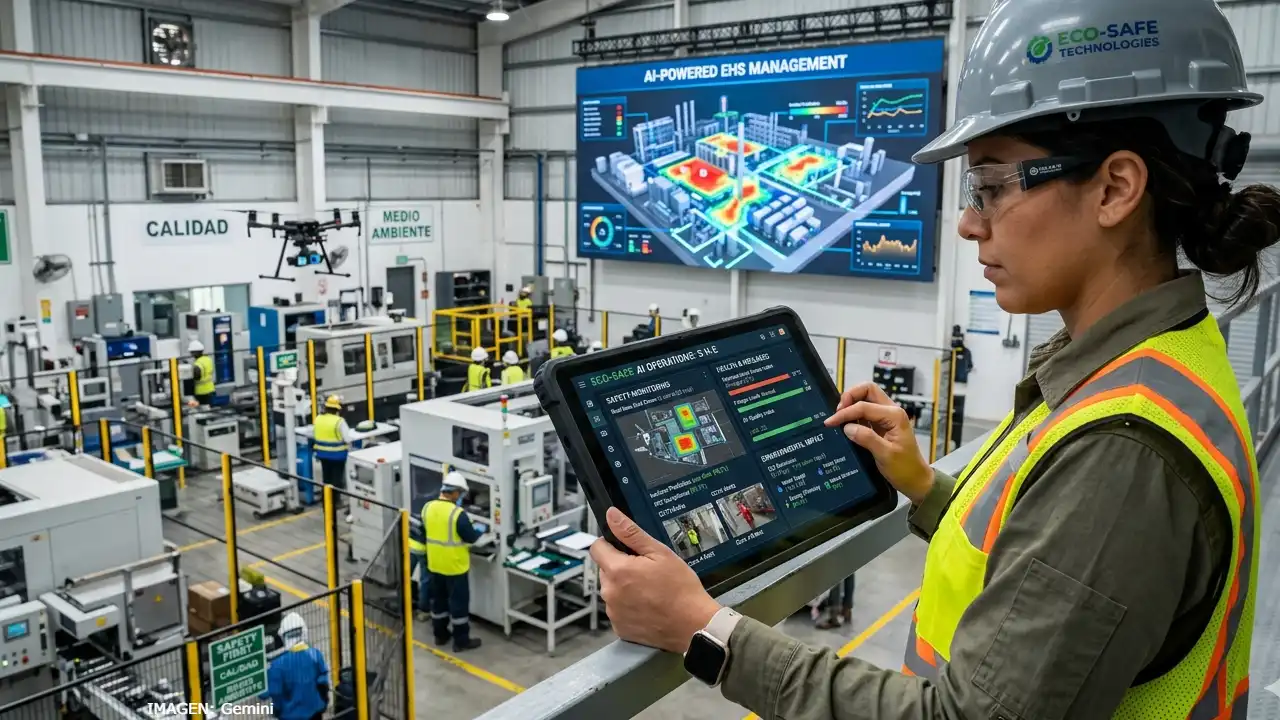 6 tendencias de inteligencia artificial en EHS y sostenibilidad