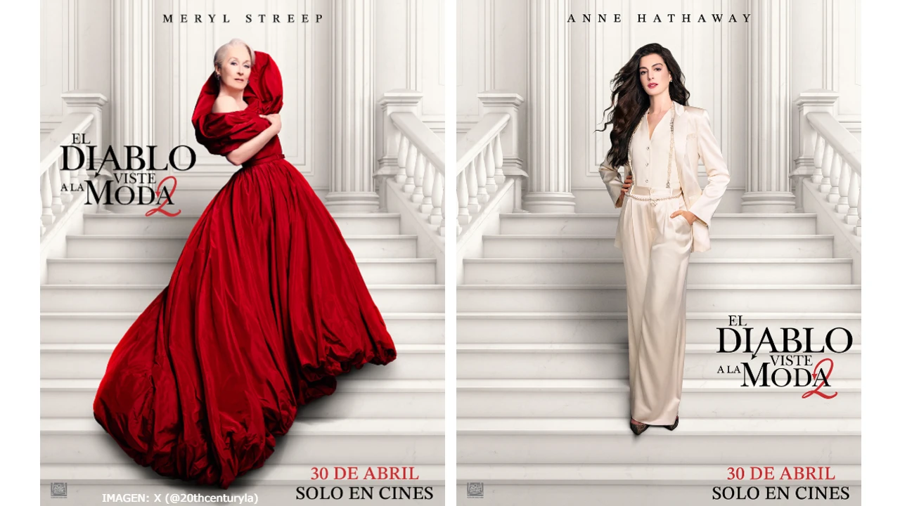 El diablo viste a la moda 2, protagonizada por Anne Hathaway y Meryl Streep.