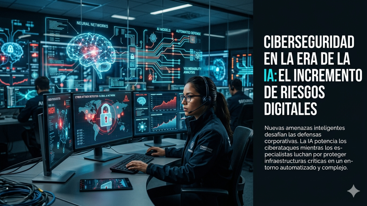 Riesgos de Ciberseguridad: amenazas que preocupan a empresas