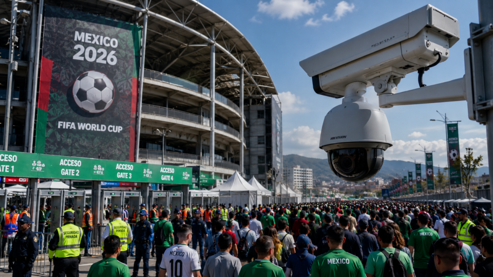 La importancia de la seguridad en 2026: videovigilancia e IA serán claves durante el Mundial