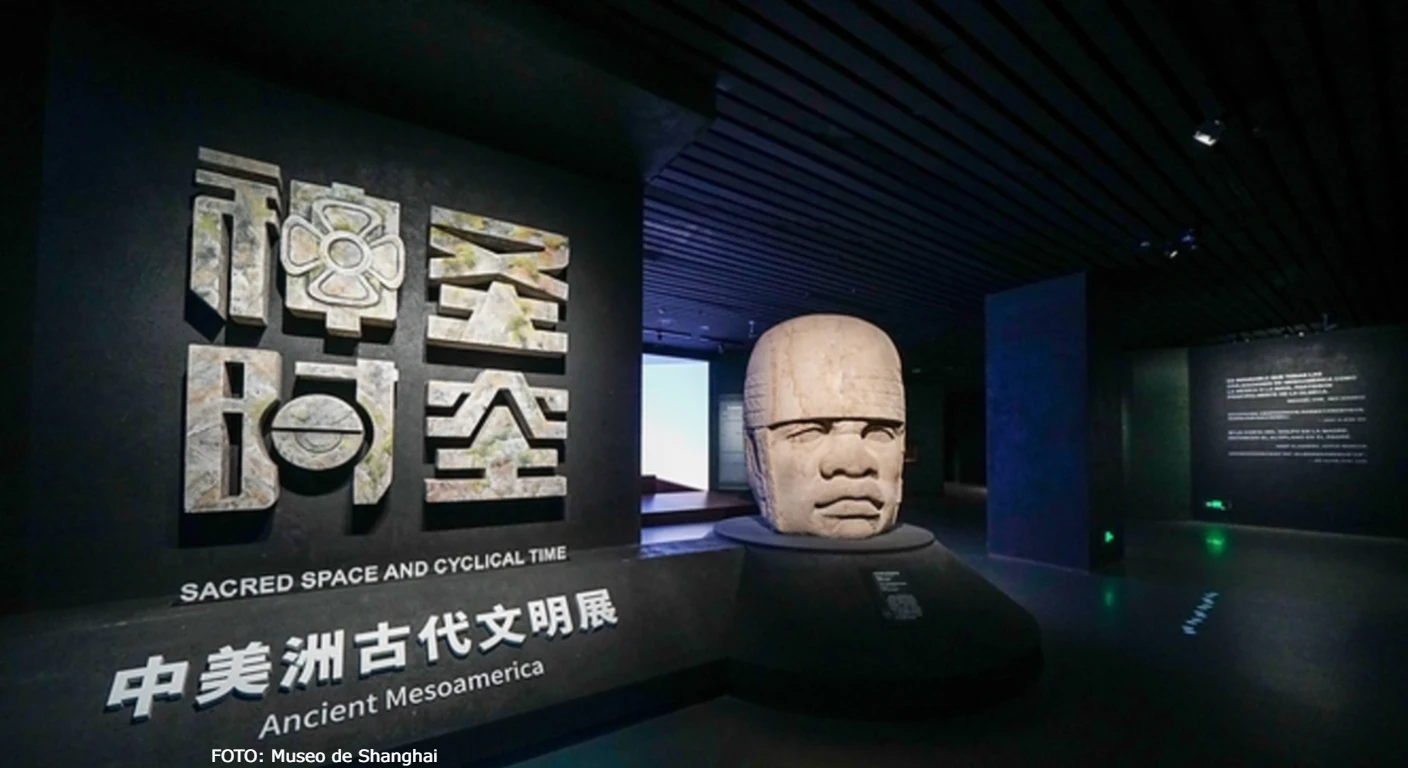 La exposición "En la cima del árbol del mundo: antiguas civilizaciones de América" ya abrió sus puertas en el Museo de Shanghái.
