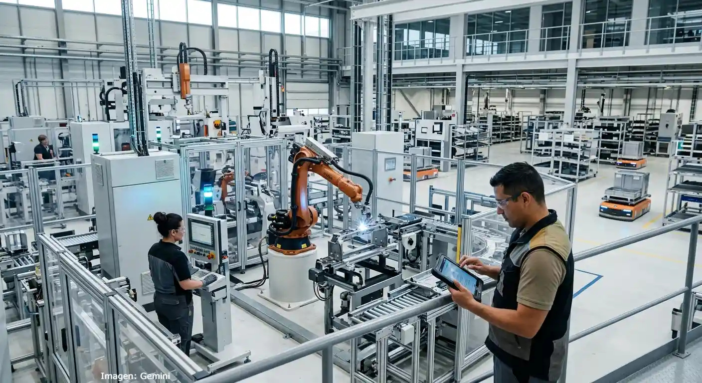 La IA en manufactura obliga a rediseñar cómo se organiza la empresa alrededor de sus activos.