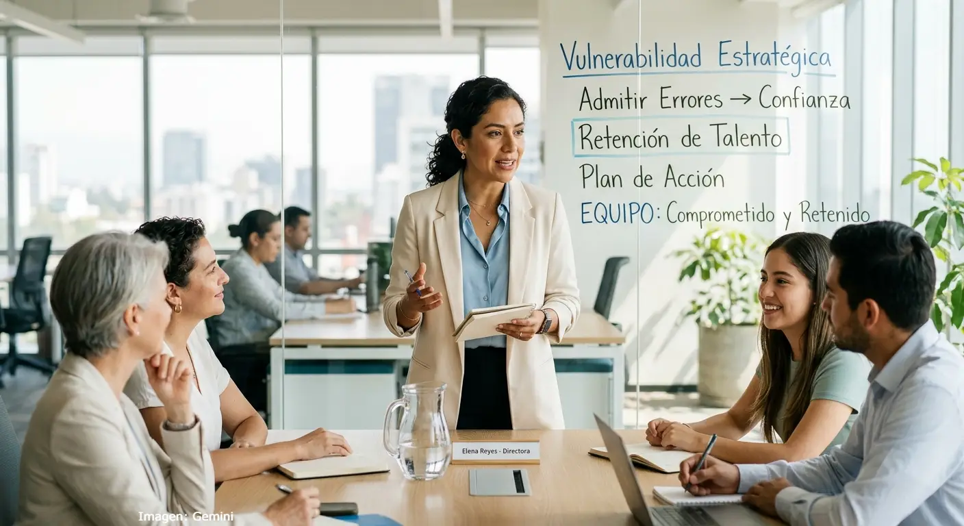 La vulnerabilidad estratégica consiste en quitarse la armadura de forma consciente, sin perder autoridad ni dirección.